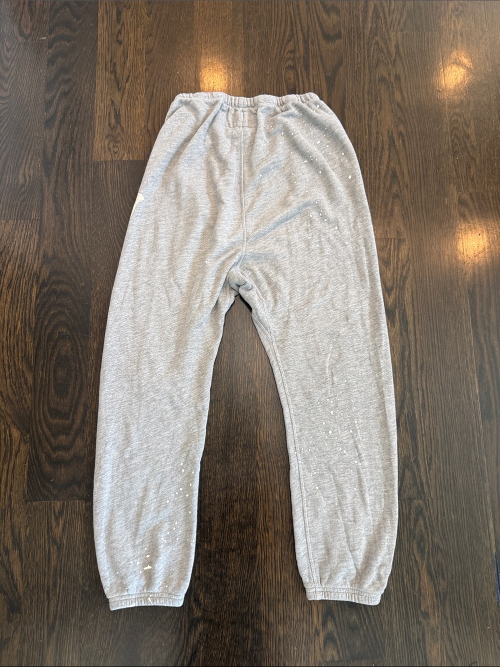 freecity Grey Jogger Sweatpants with Free City Logo and splatter paint - Picture 8 of 8